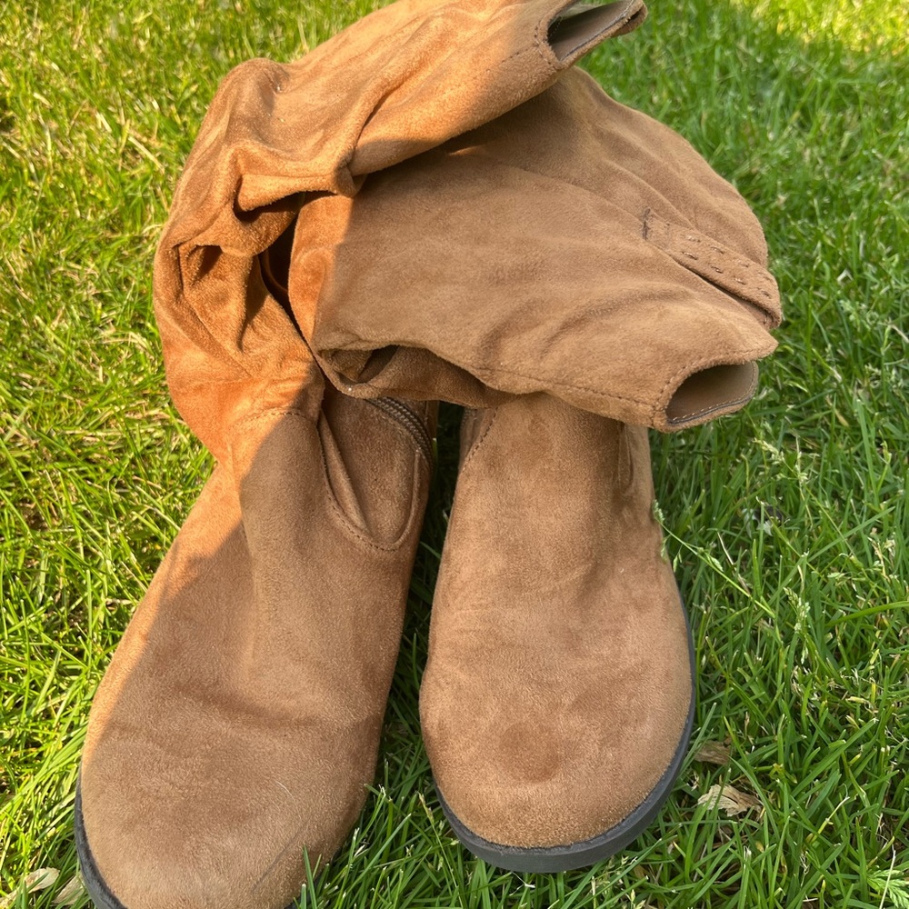 Cat & Jack Tan Ankle Boots